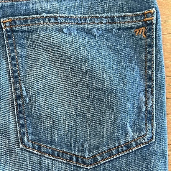 MADEWELL THE PERFECT VINTAGE CROP JEANS IN CLYMER WASH NWT WOMEN'S SIZE 24 - Picture 16 of 16